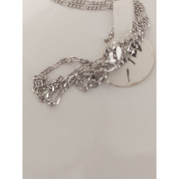 Women's 16" Sterling Silver Necklace & Pendant & Earrings Citrine & Garnet - Picture 6 of 10